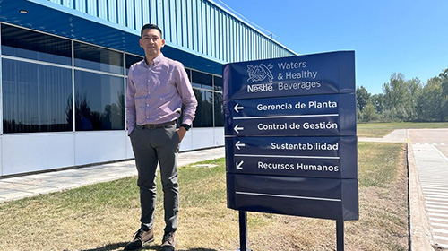 Manuel Parra, MBA UP, se desarrolla como Factory Manager en Nestlé Argentina